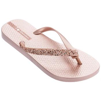 Ipanema India Glam Special Crystal Flip Flops Women Pink WTF315486
